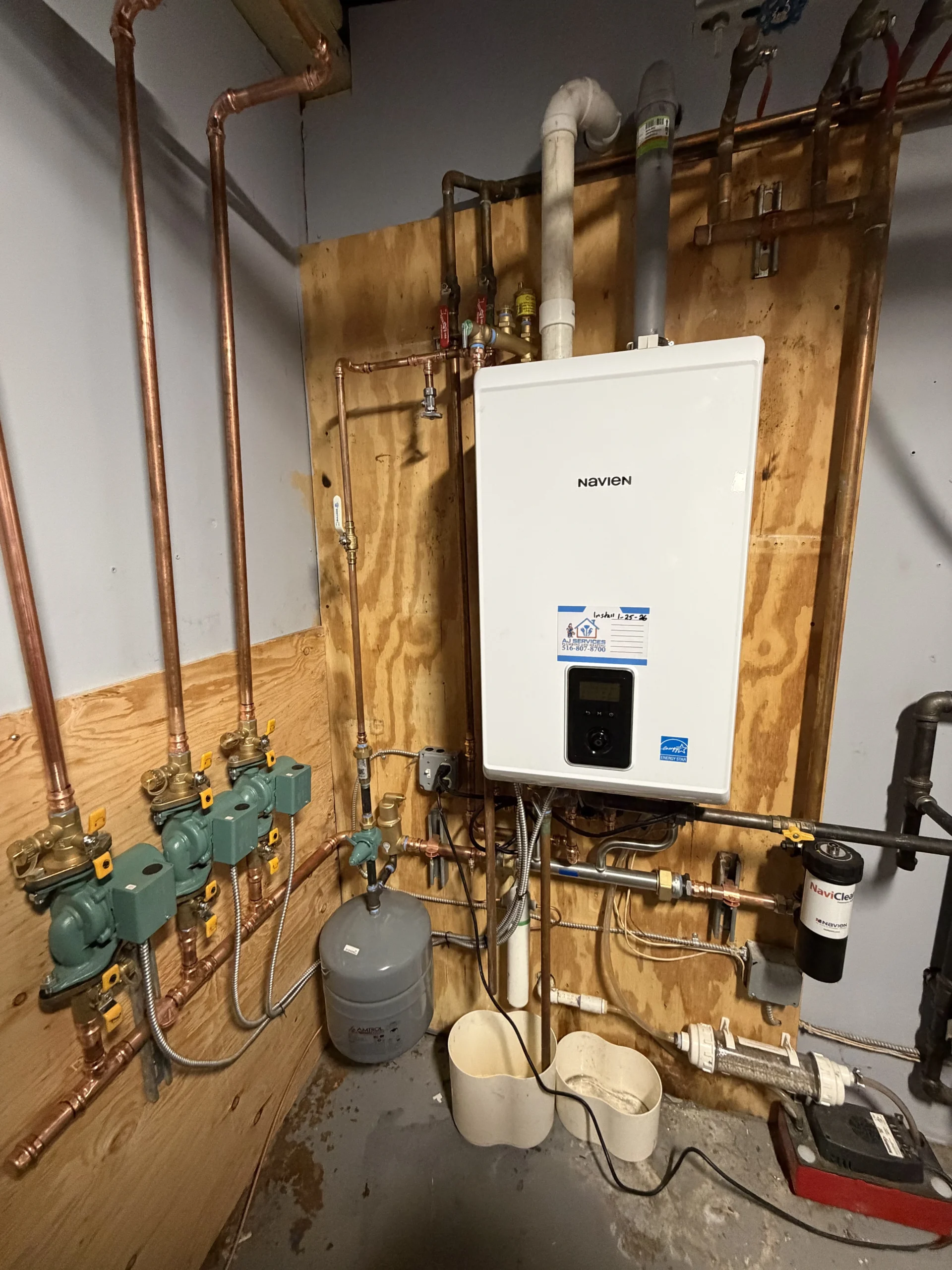 Boiler and water heater service near North Bellmore NY