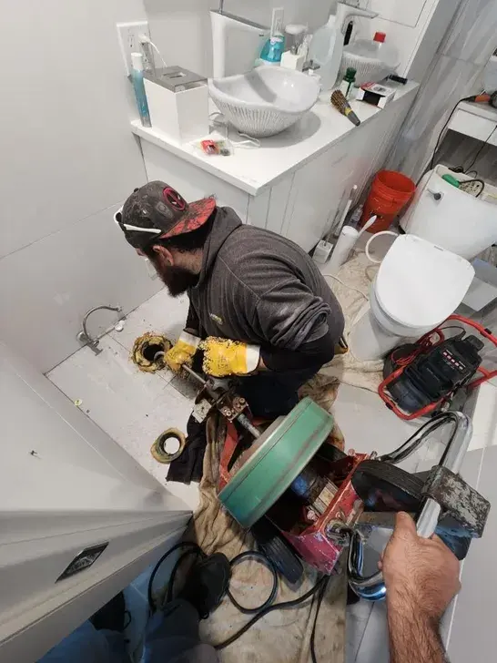 Bathroom drain cleaning in Wantagh NY